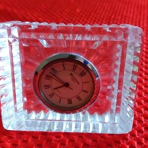 Waterford crystal clock